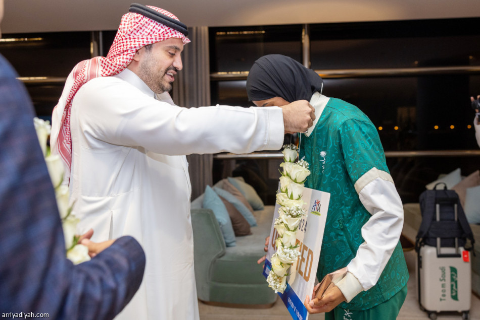 بعد التأهل الأولمبي.. ابن جلوي يستقبل دنيا