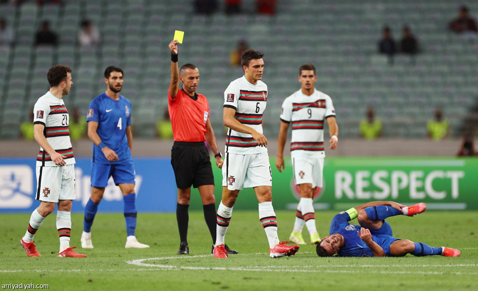في غياب رونالدو.. البرتغال تعبر أذربيجان بثلاثية