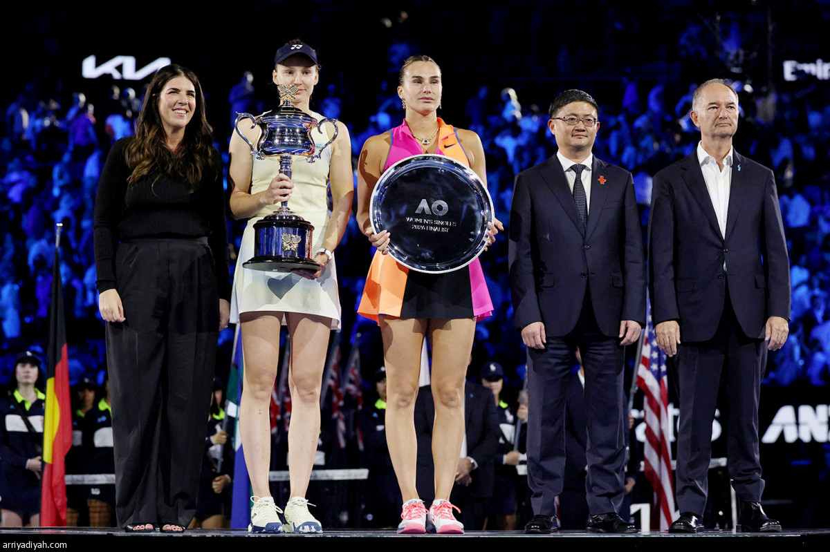 إيلينا بطلة أستراليا