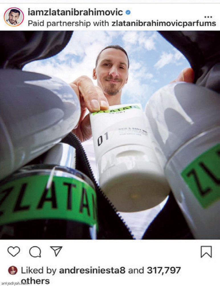 رونالدو 
يتصدر أثرياء إنستجرام