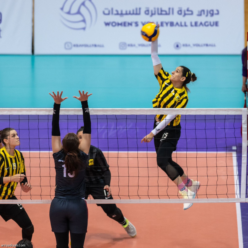 طائرة السيدات.. الاتحاد والنصر يواصلان الانتصارات