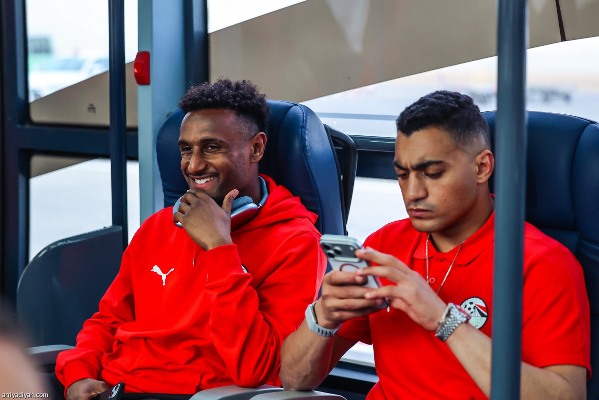 وصول منتخب مصر