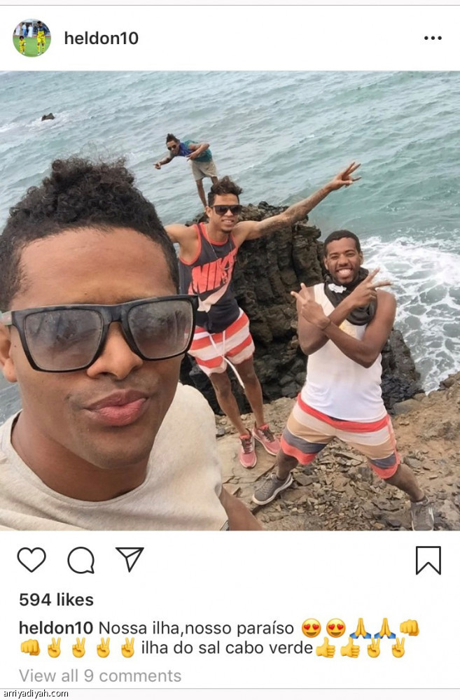 هيلدون..
يعشق إنستجرام.. وزوجته تتصدر