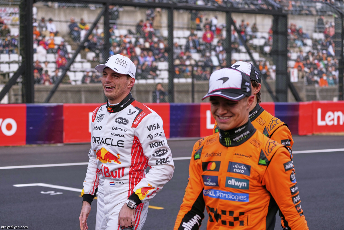 التأهيلية.. فيرستابن يتصدر