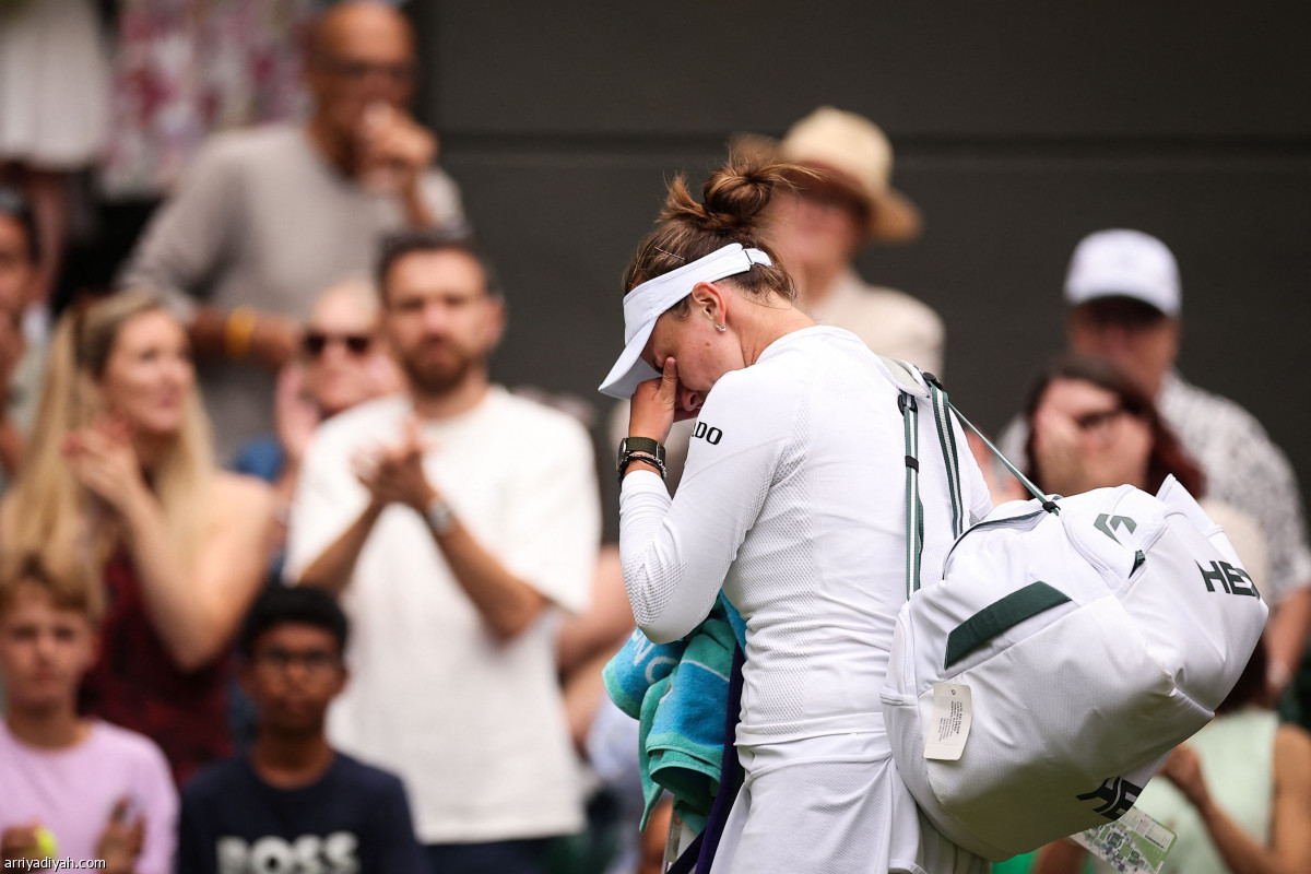 دموع في ويمبلدون