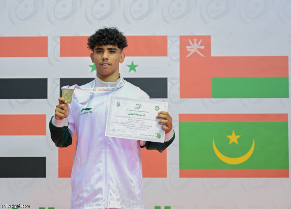 الألعاب العربية.. 3 ميداليات في المصارعة المبارزة