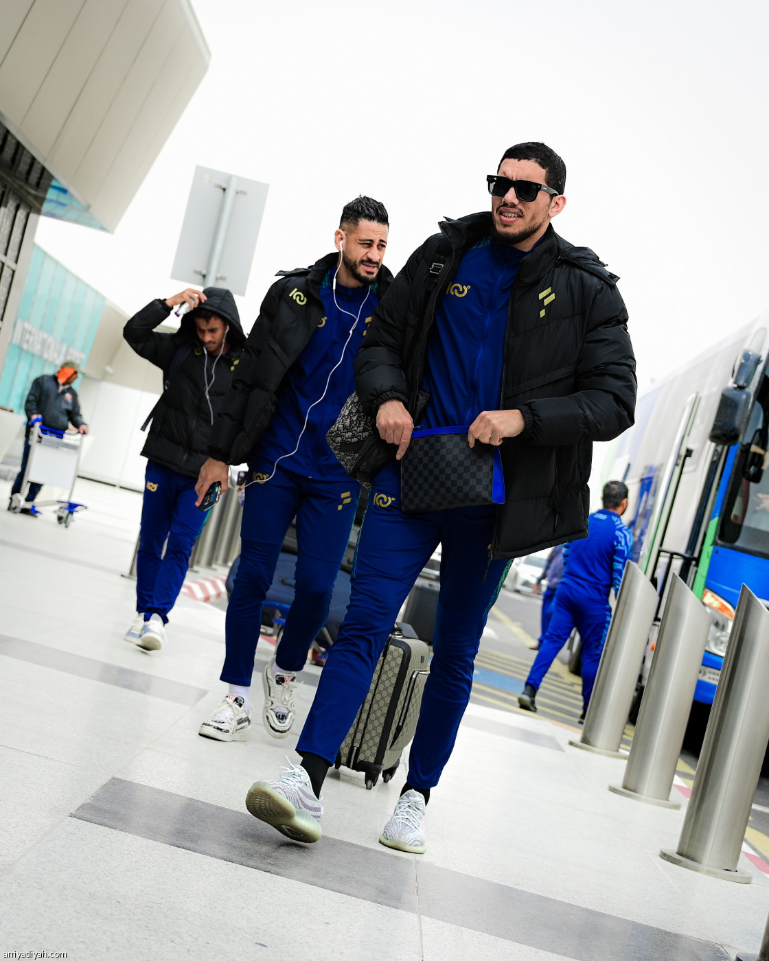 تدريب ومغادرة