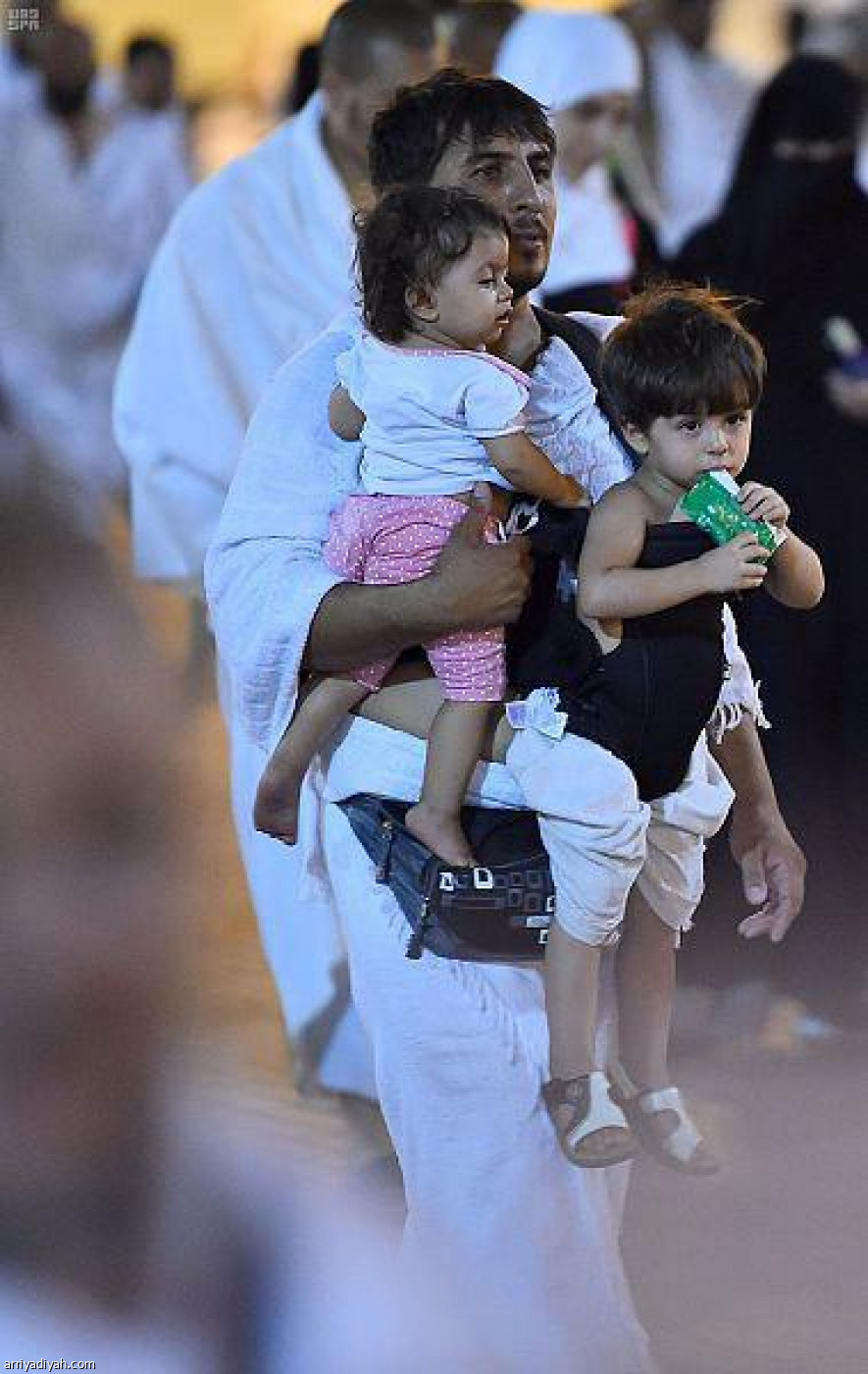 الحجاج في مزدلفة