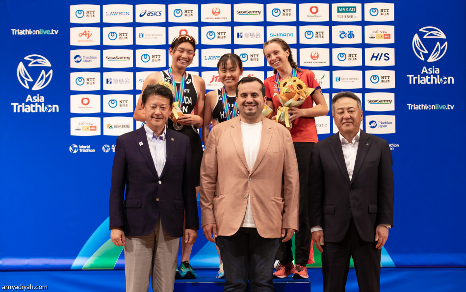 ابن جلوي يتوج أبطال ترايثلون «آسيا23»