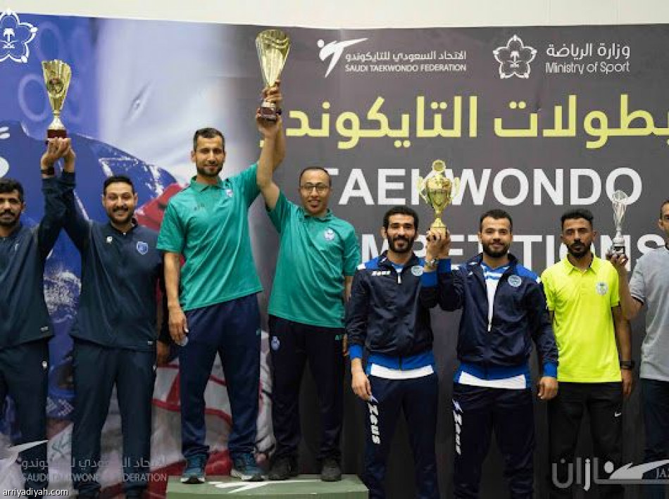 العمران يتصدر براعم التايكوندو